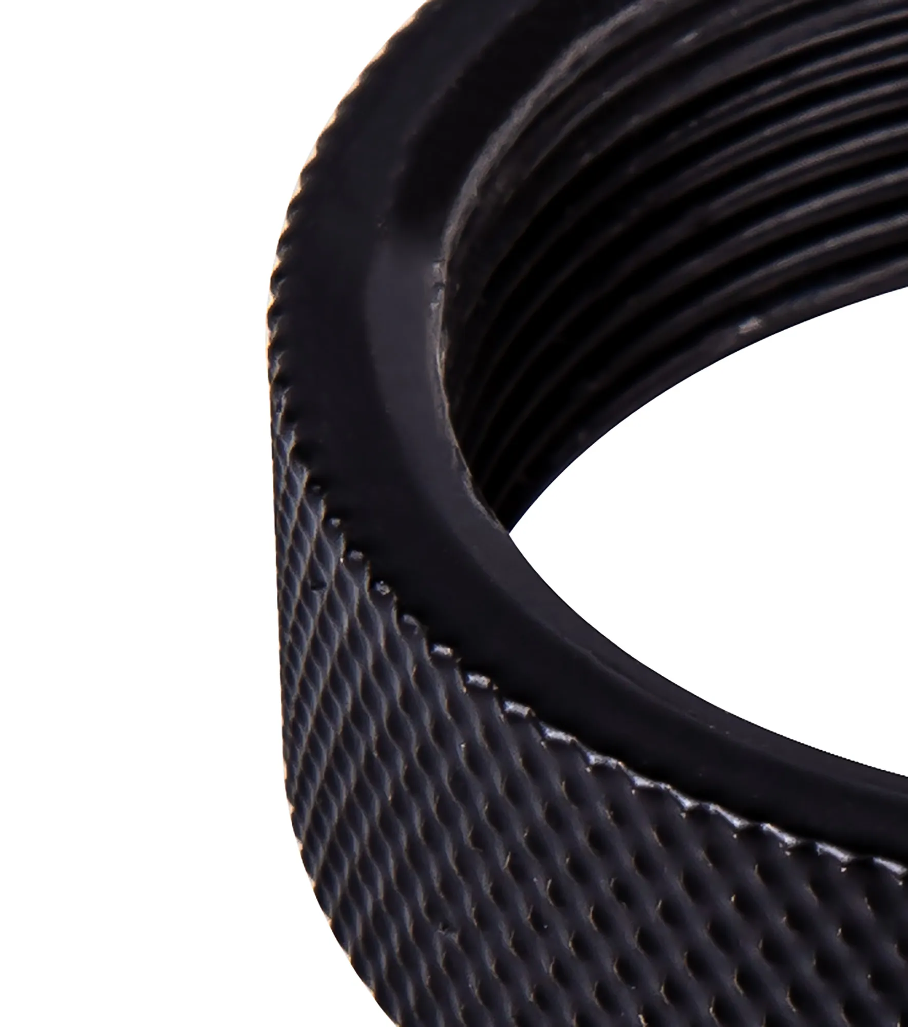 Dreifa Deeper Lampholder Ring Matt Black D0628  Deco Dreifa Accessories
